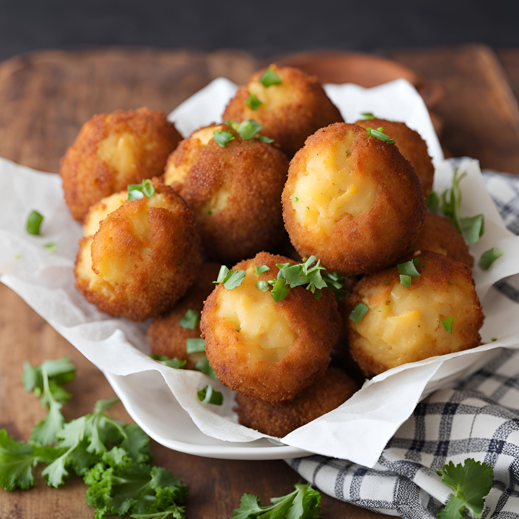 Fried Mashed Potato Balls