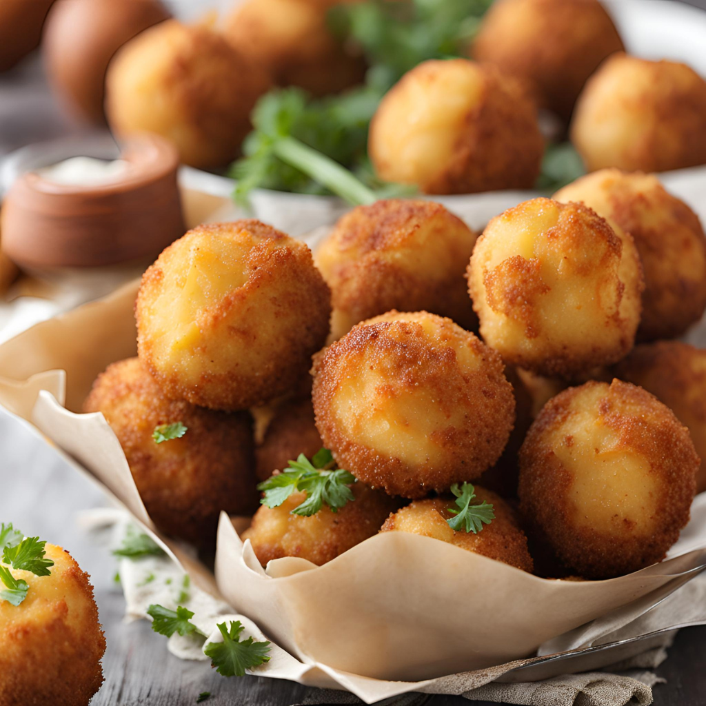 Fried Mashed Potato Balls