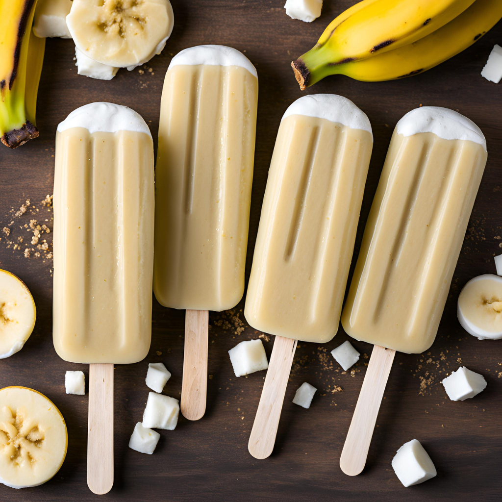 banana pudding popsicles