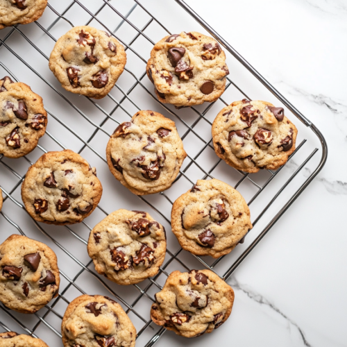 This image shows a plate of Nutella cookies with visible chocolate chips and chopped hazelnuts, looking soft and chewy, perfect for sharing or enjoying as a sweet treat.