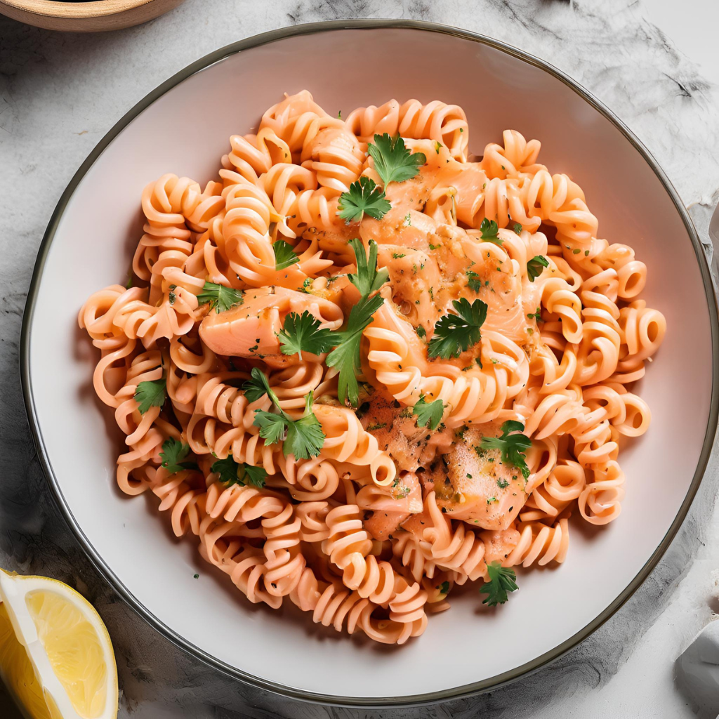 salmon pasta recipe