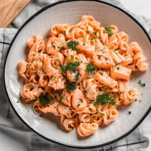 salmon pasta recipe