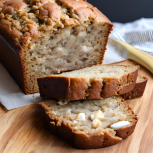 salty marshmallow banana bread