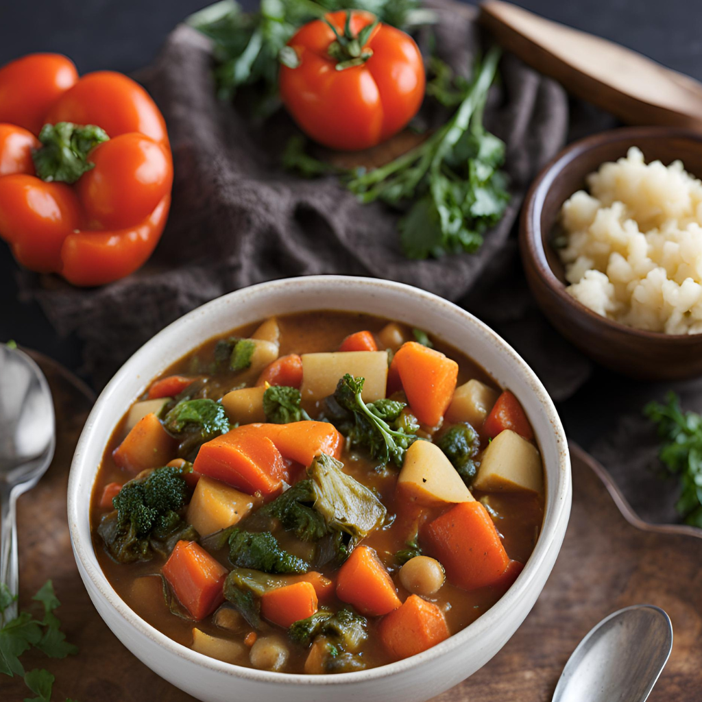 slow cooker vegetable stew