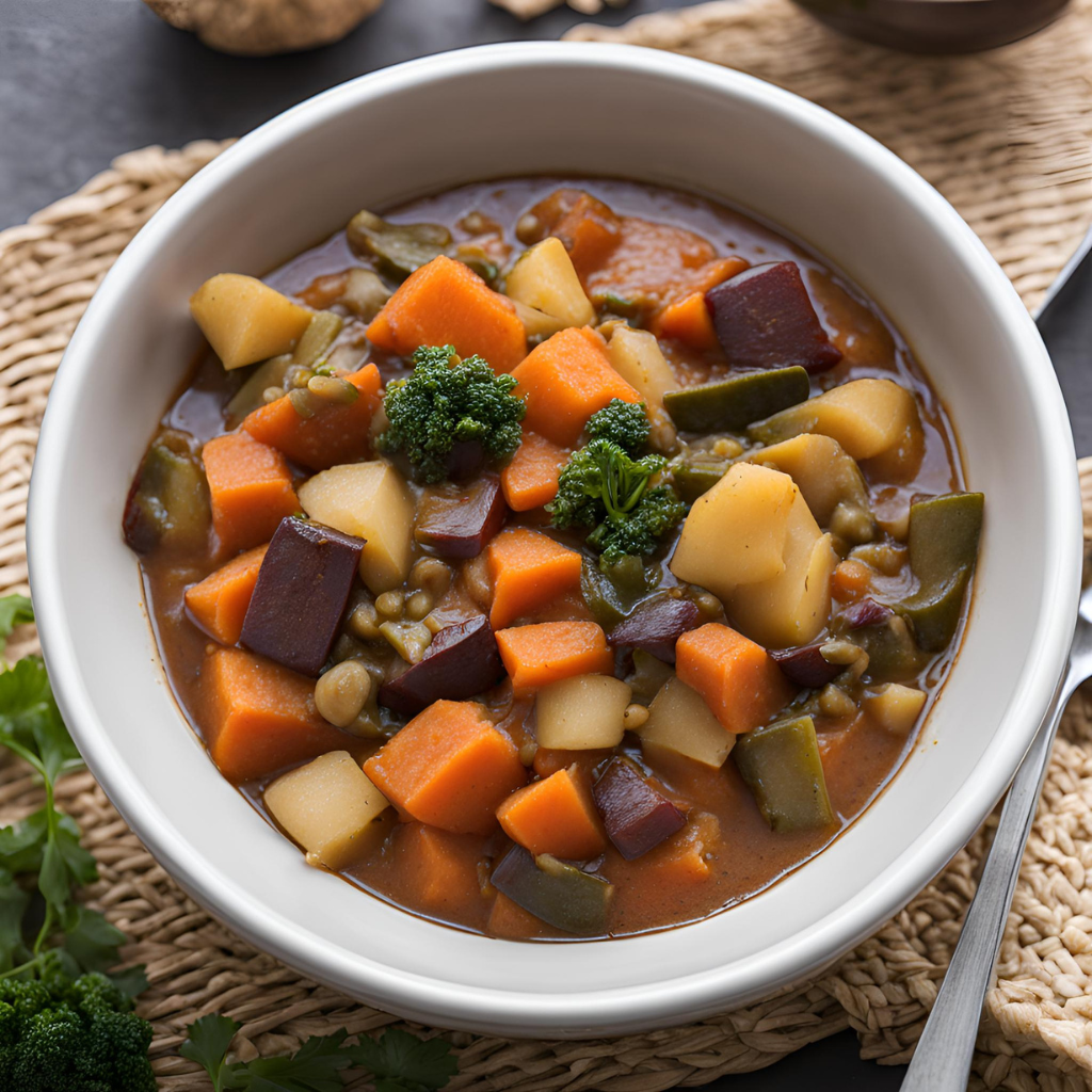 slow cooker vegetable stew