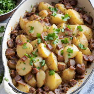 smothered potatoes