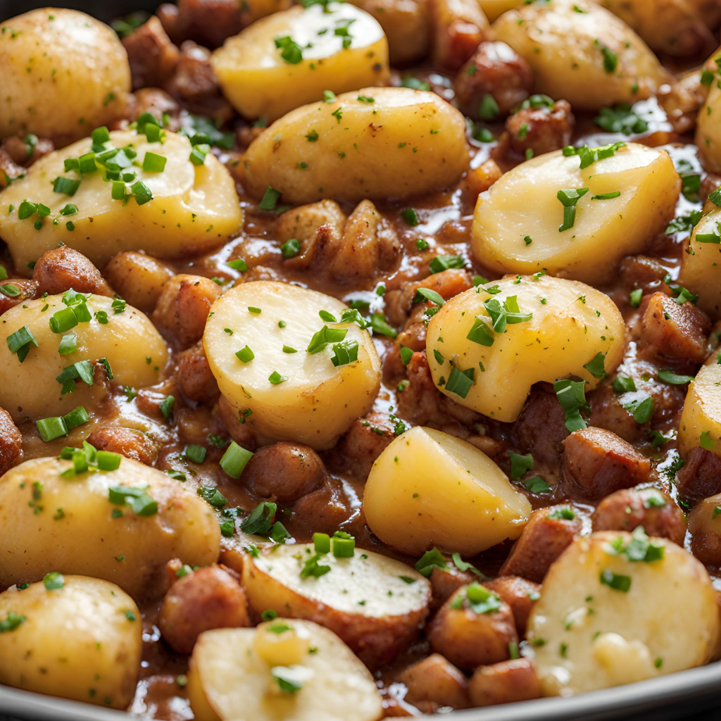 smothered potatoes