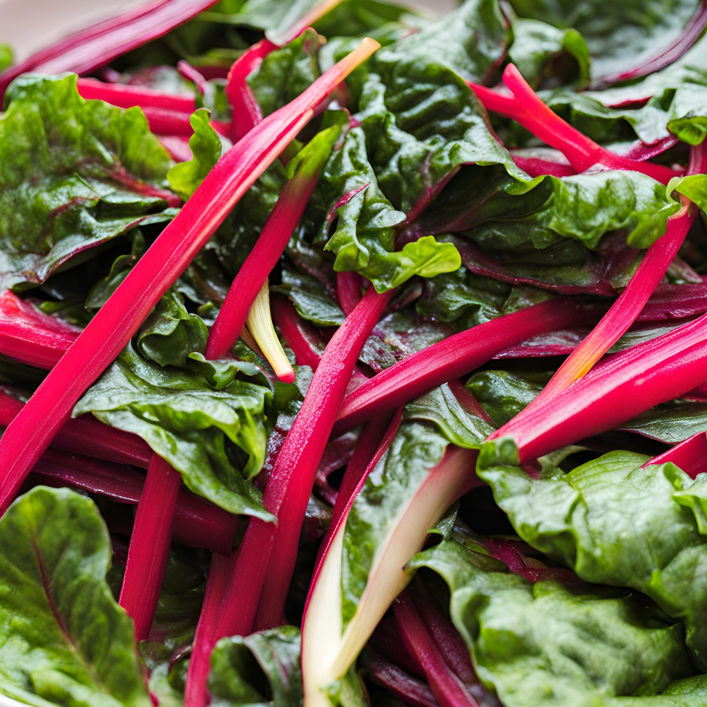 steamed chard