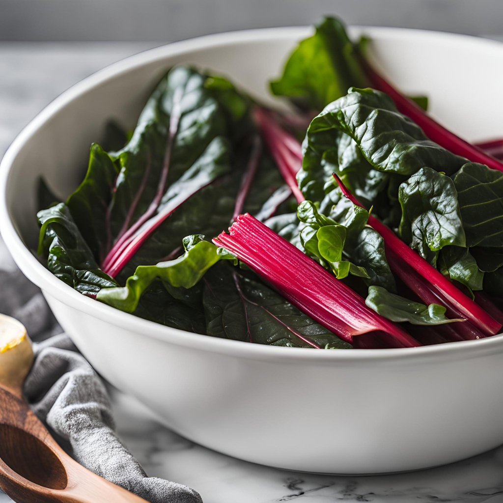 steamed chard