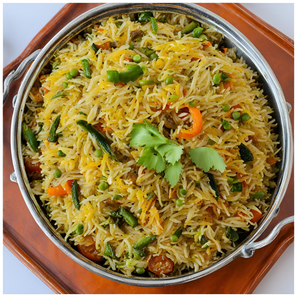 Vegan Biryani Recipe - The Fresh Man cook