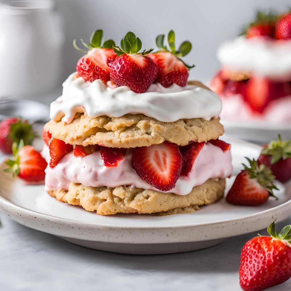 vegan strawberry shortcake 