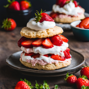 vegan strawberry shortcake