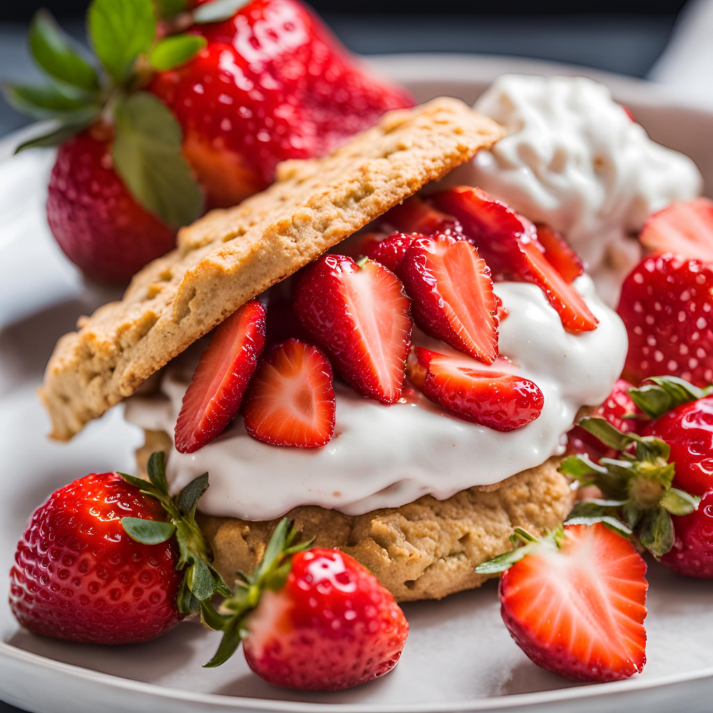 vegan strawberry shortcake