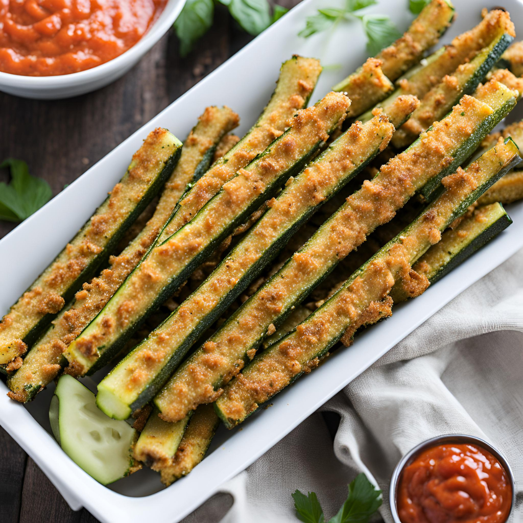 vegan zucchini fries