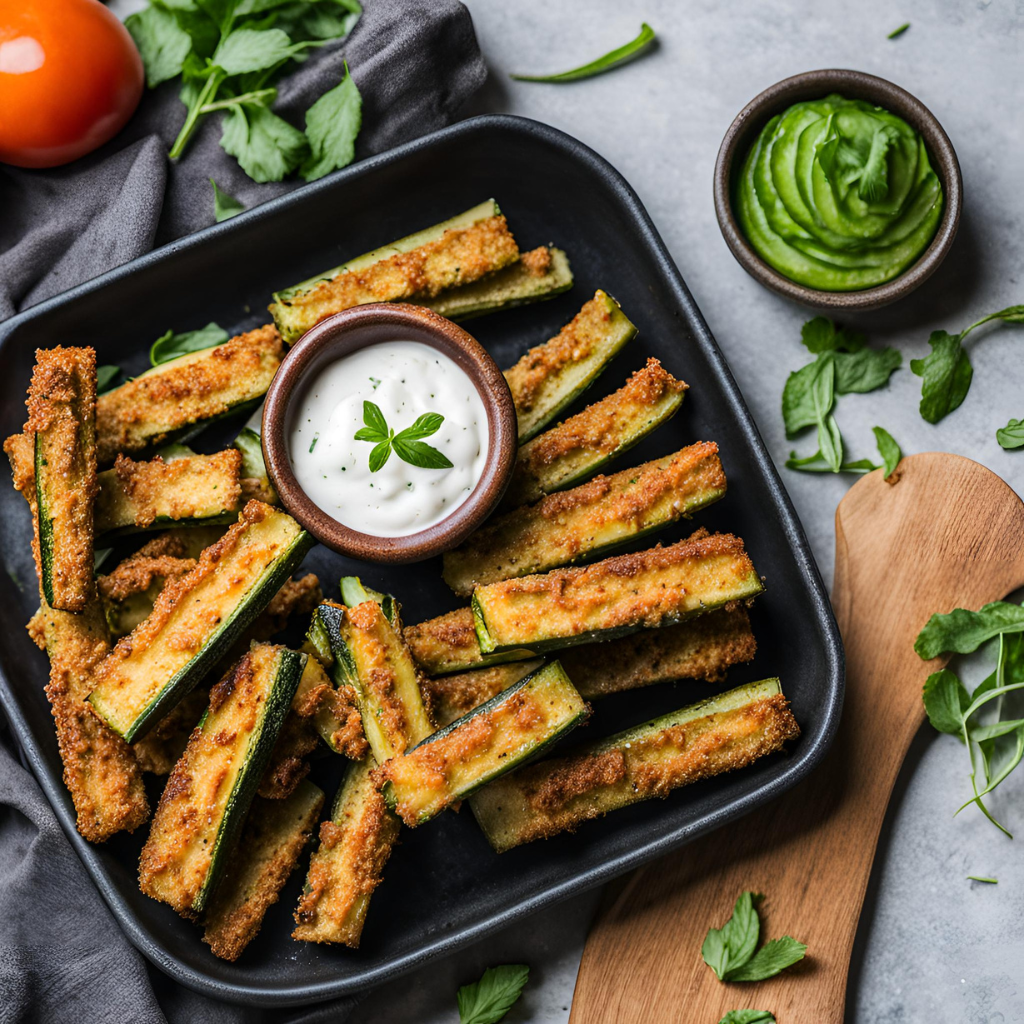 vegan zucchini fries