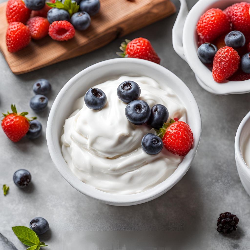 whipped greek yogurt