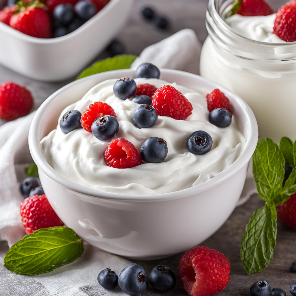 whipped greek yogurt