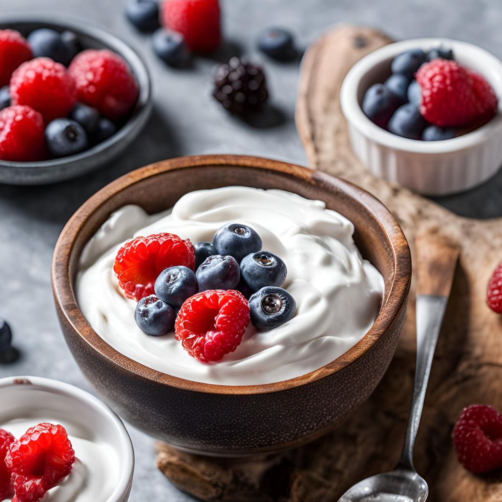 whipped greek yogurt