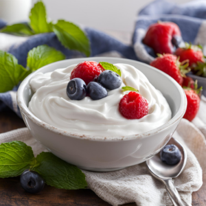 whipped greek yogurt