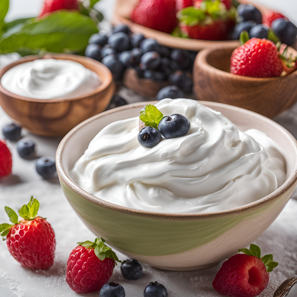 whipped greek yogurt