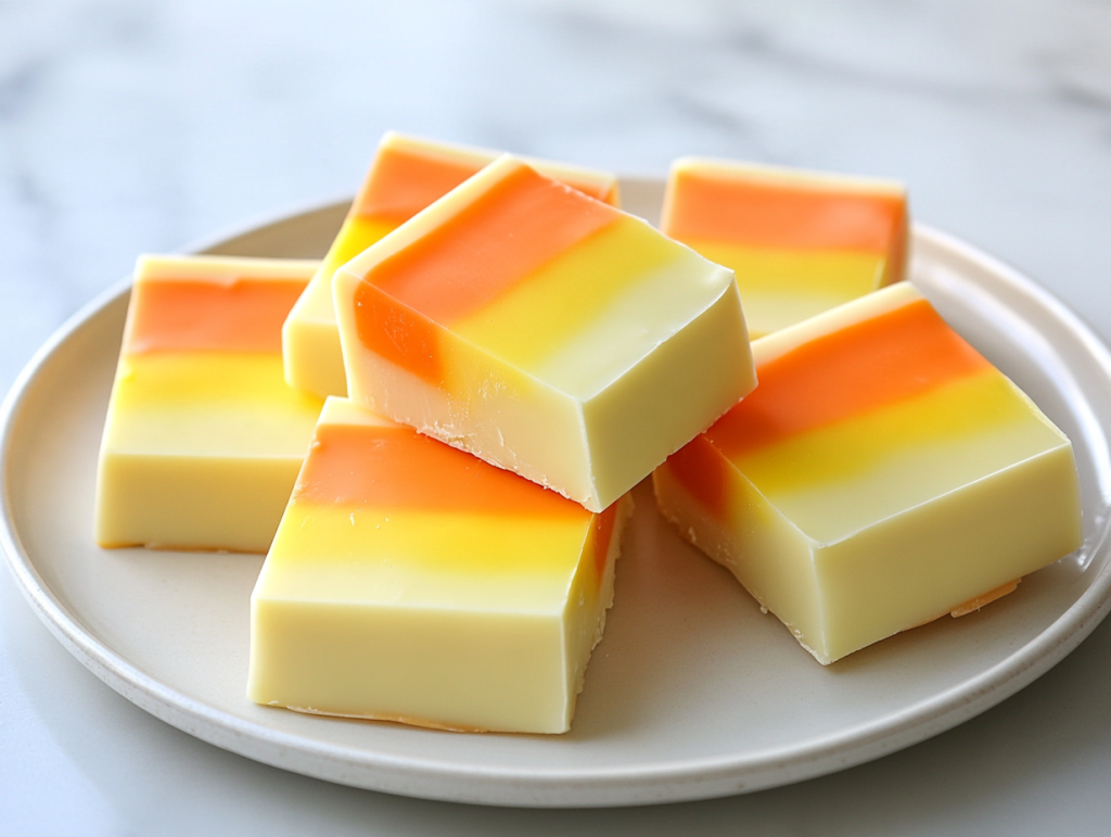 Candy Corn Fudge