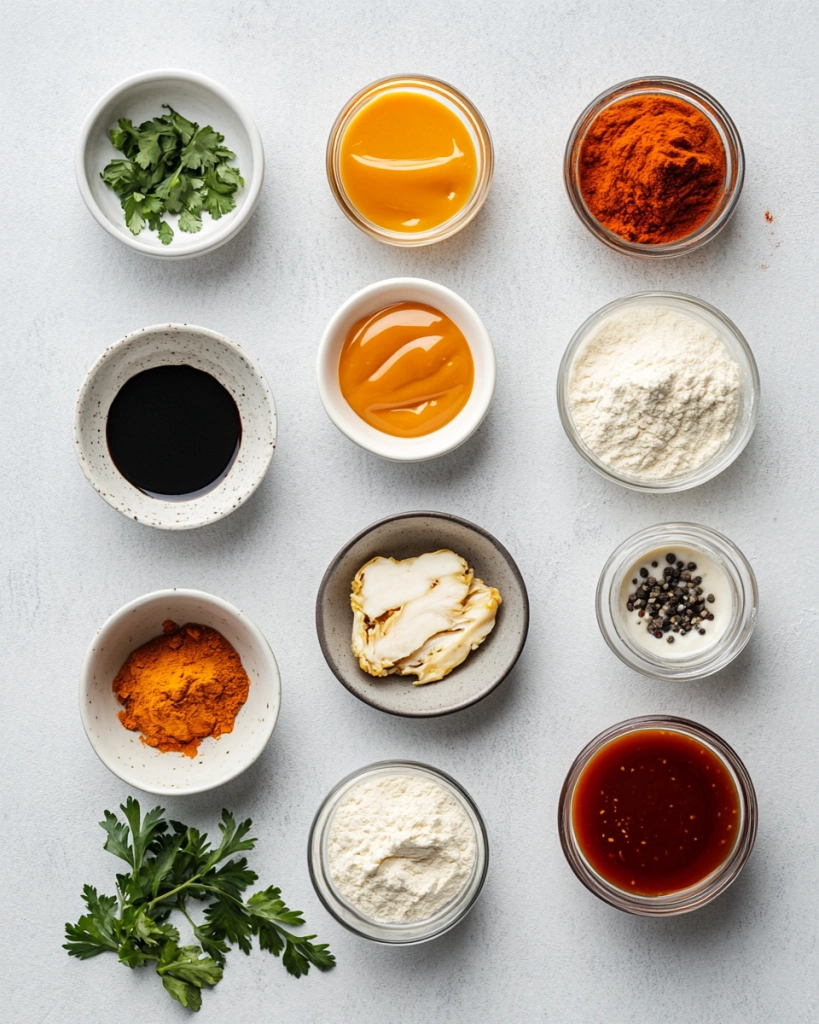 Ingredients for Perfect Jackfruit Wings