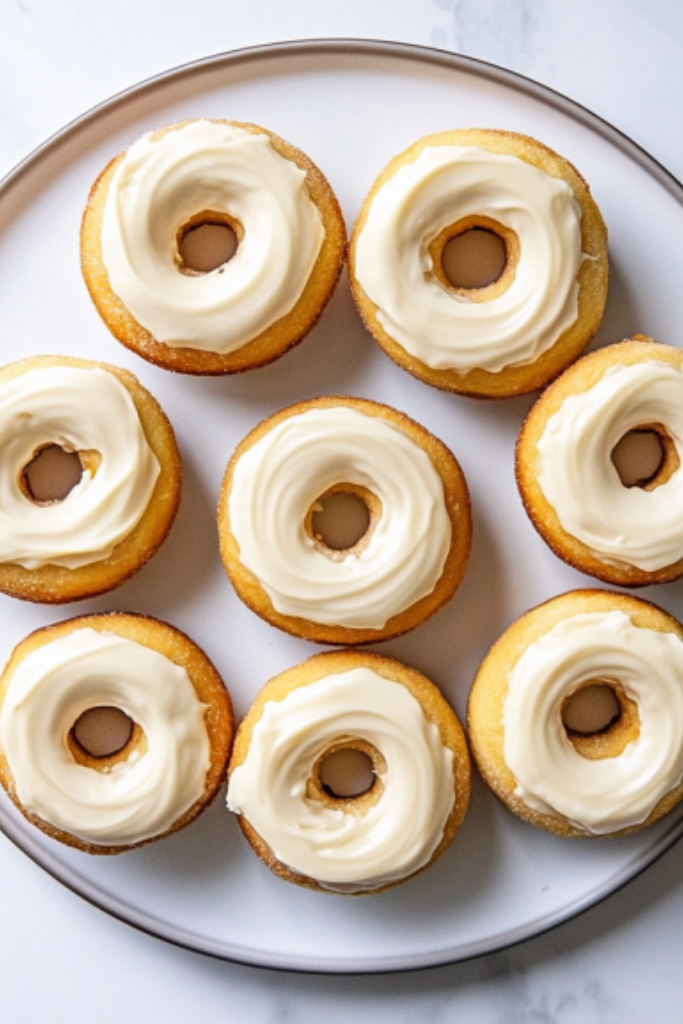 The image shows Cinnabon-Delights ready to serve