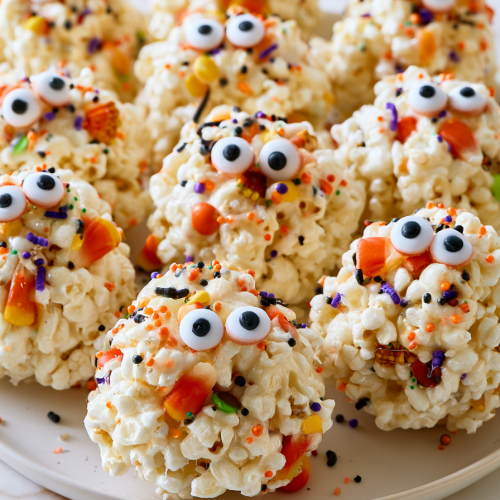 Halloween Popcorn Balls