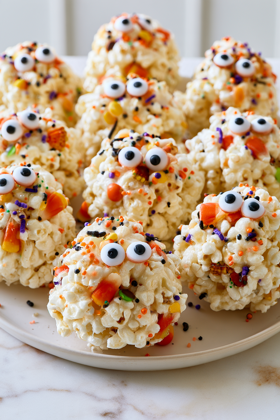 Halloween Popcorn Balls