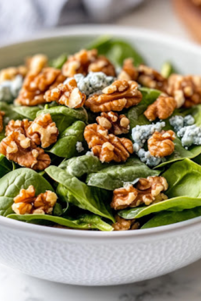 The image shows harvest salad ready to serve