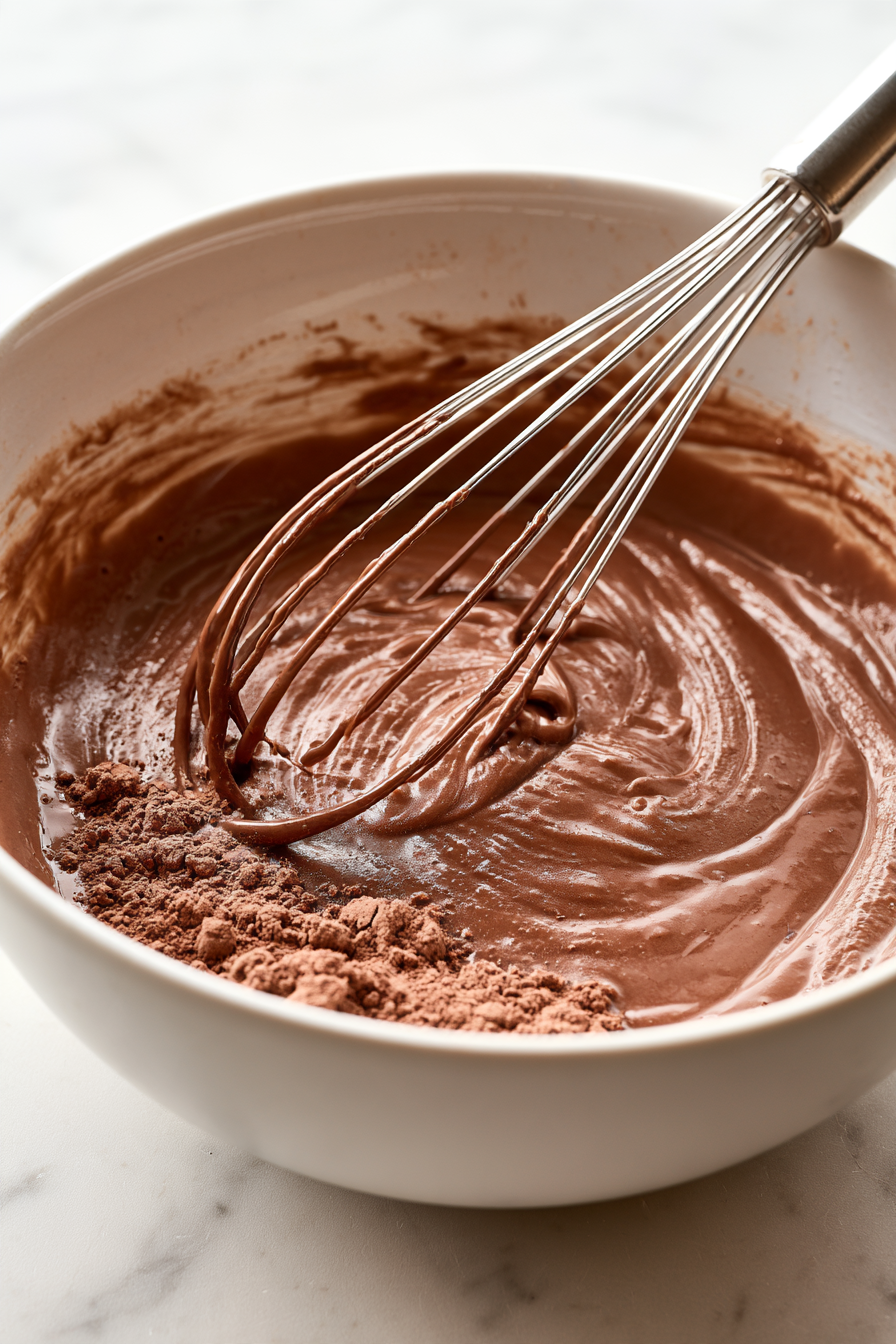 In a medium bowl, combine the pudding mix and milk
