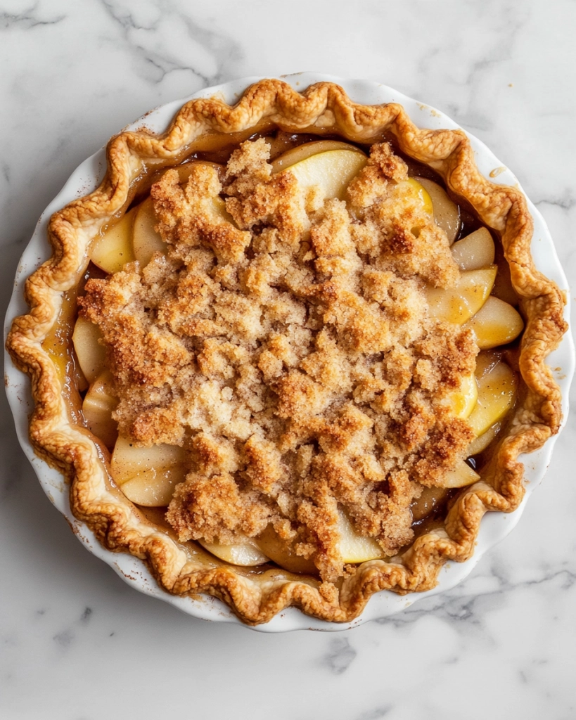 Apple Crumb Pie