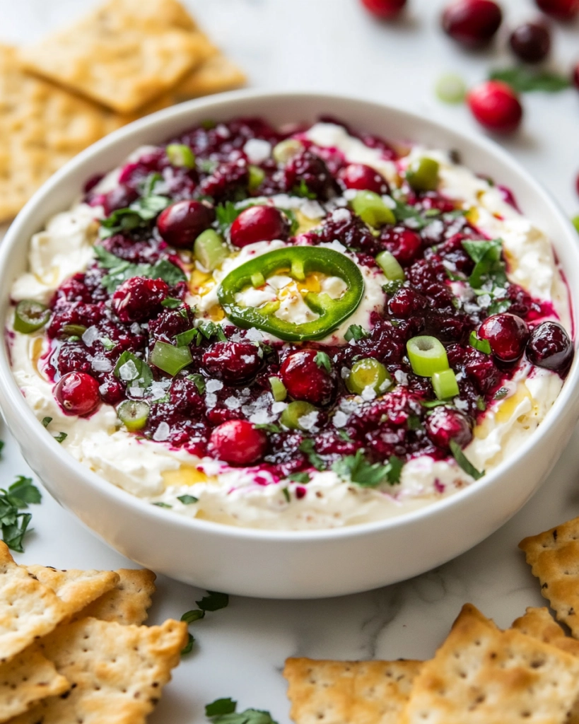 Cranberry Jalapeño Dip Recipe