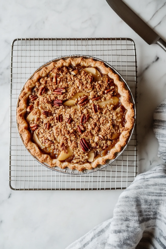 pecan pie apple crisp recipe