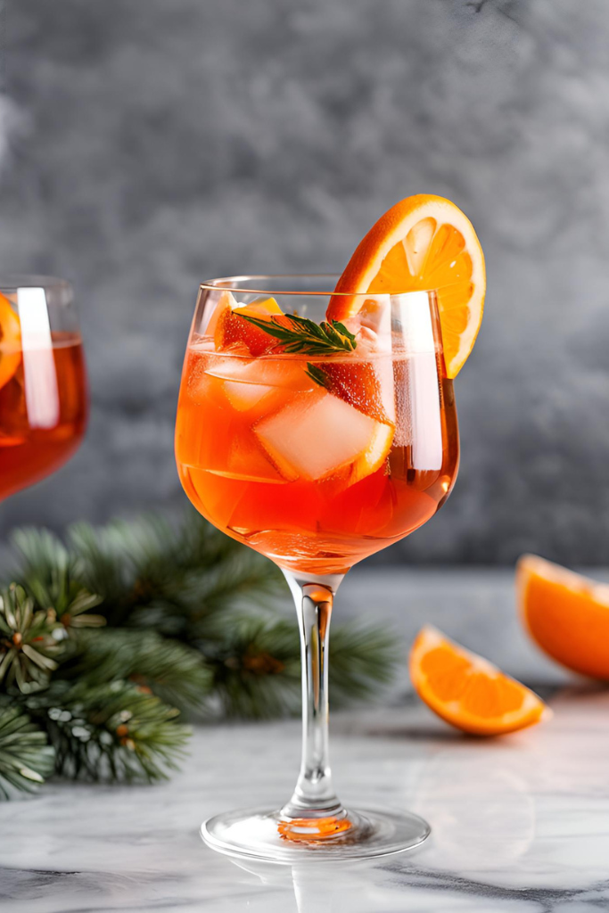 christmas aperol spritz recipe