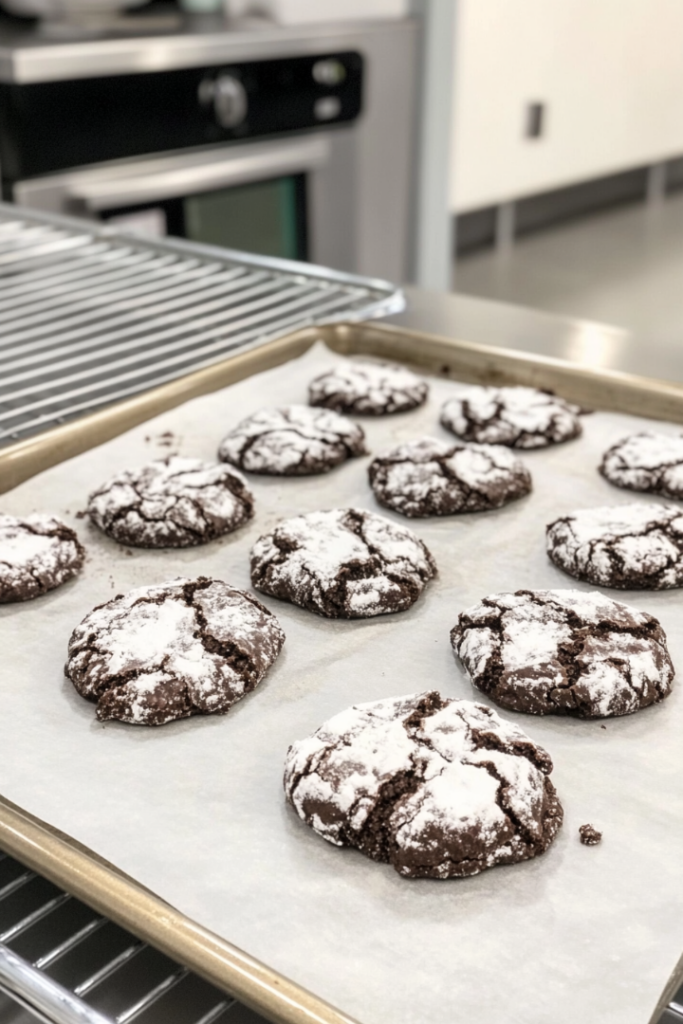 Chocolate Crinkle Cookies Recipe