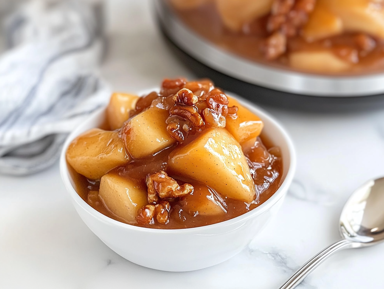 Crock Pot Apple Dump Cake Recipe