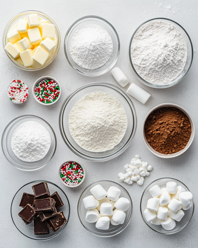 Hot Chocolate Macaron Recipe Ingredients