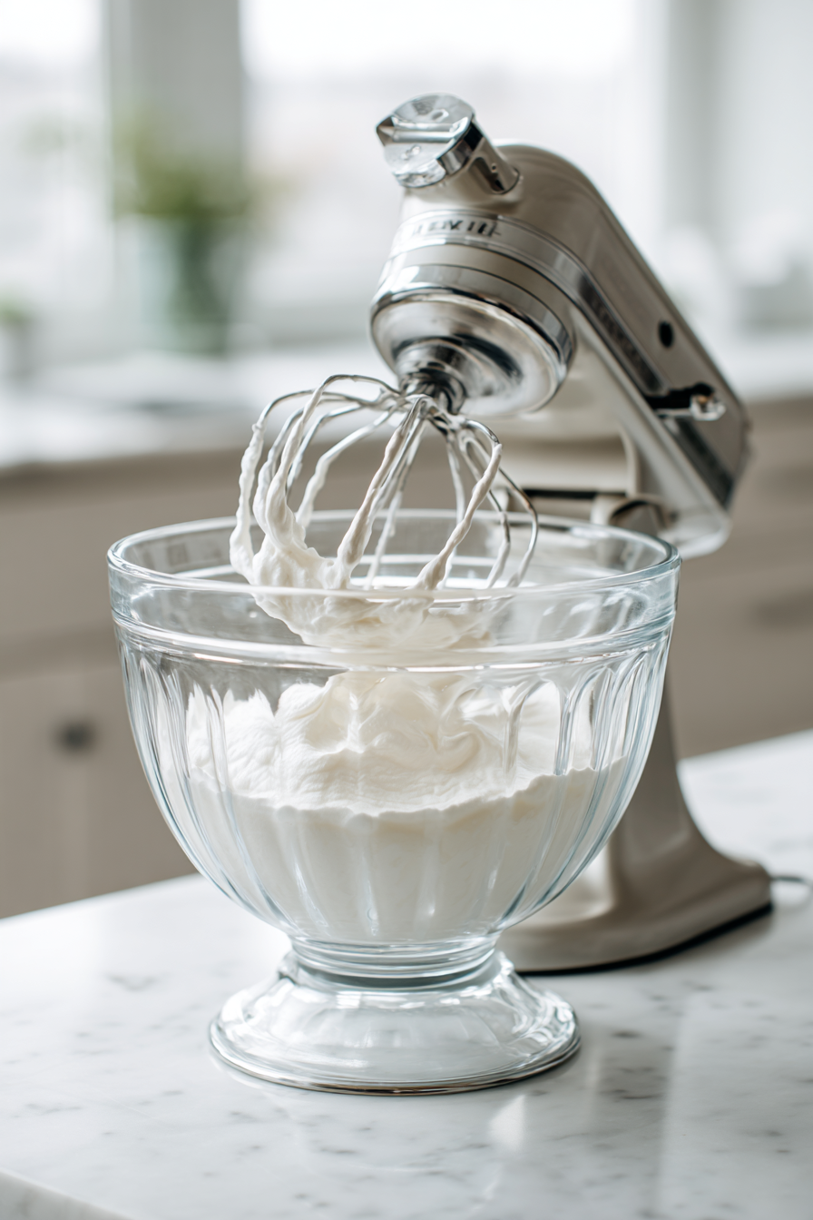 Make the Cake Batter - Whip Eggs and Sugar