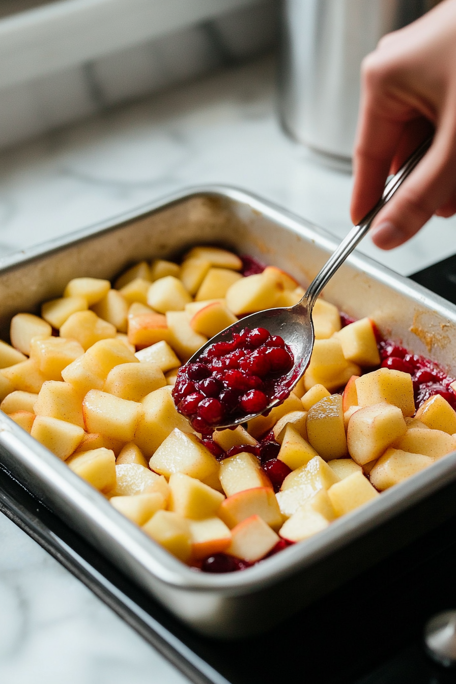 adding-apple-pie-filling