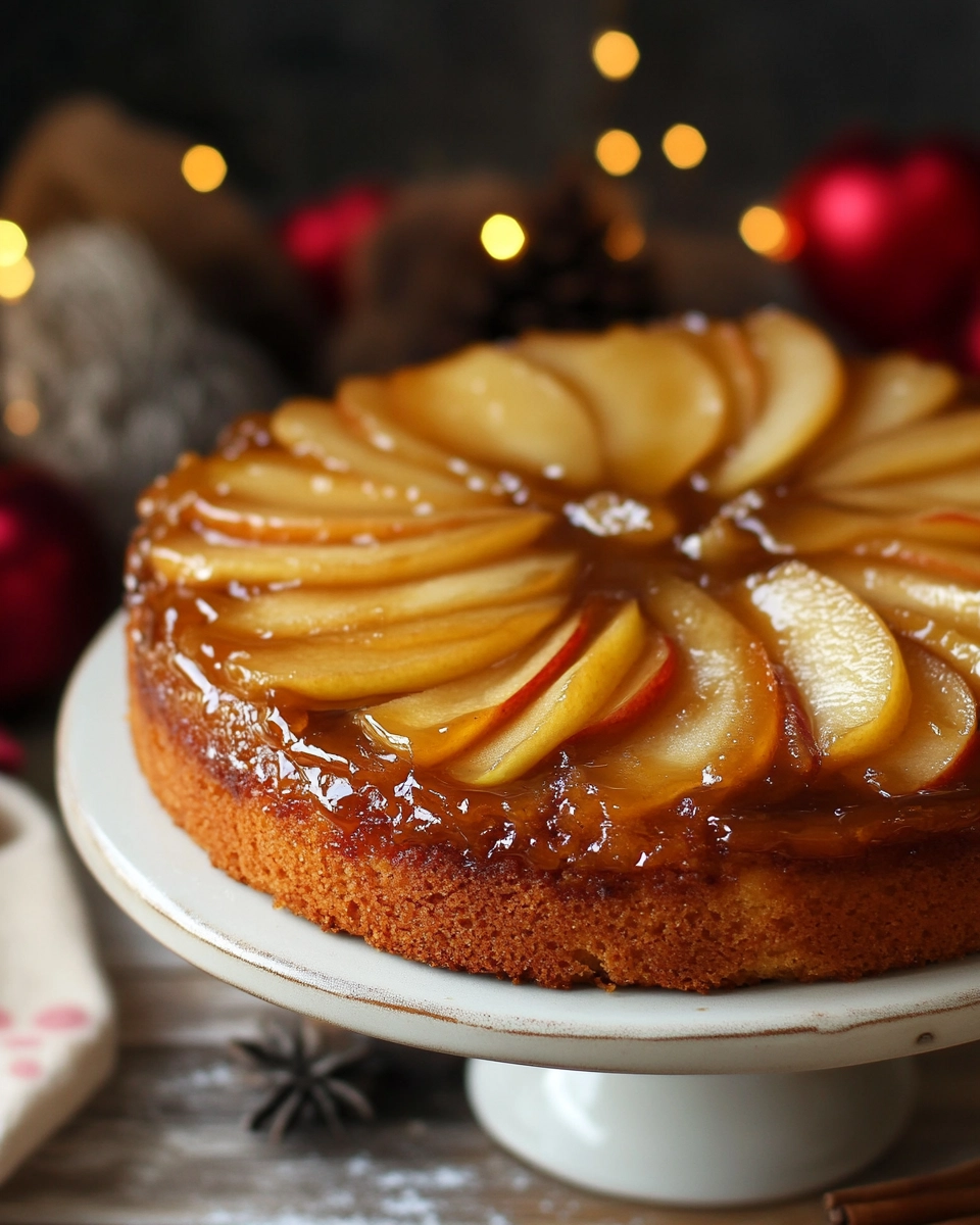 Apple Upside-Down Cake