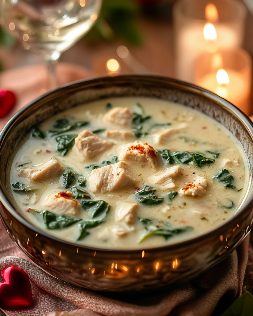 Chicken Florentine Soup