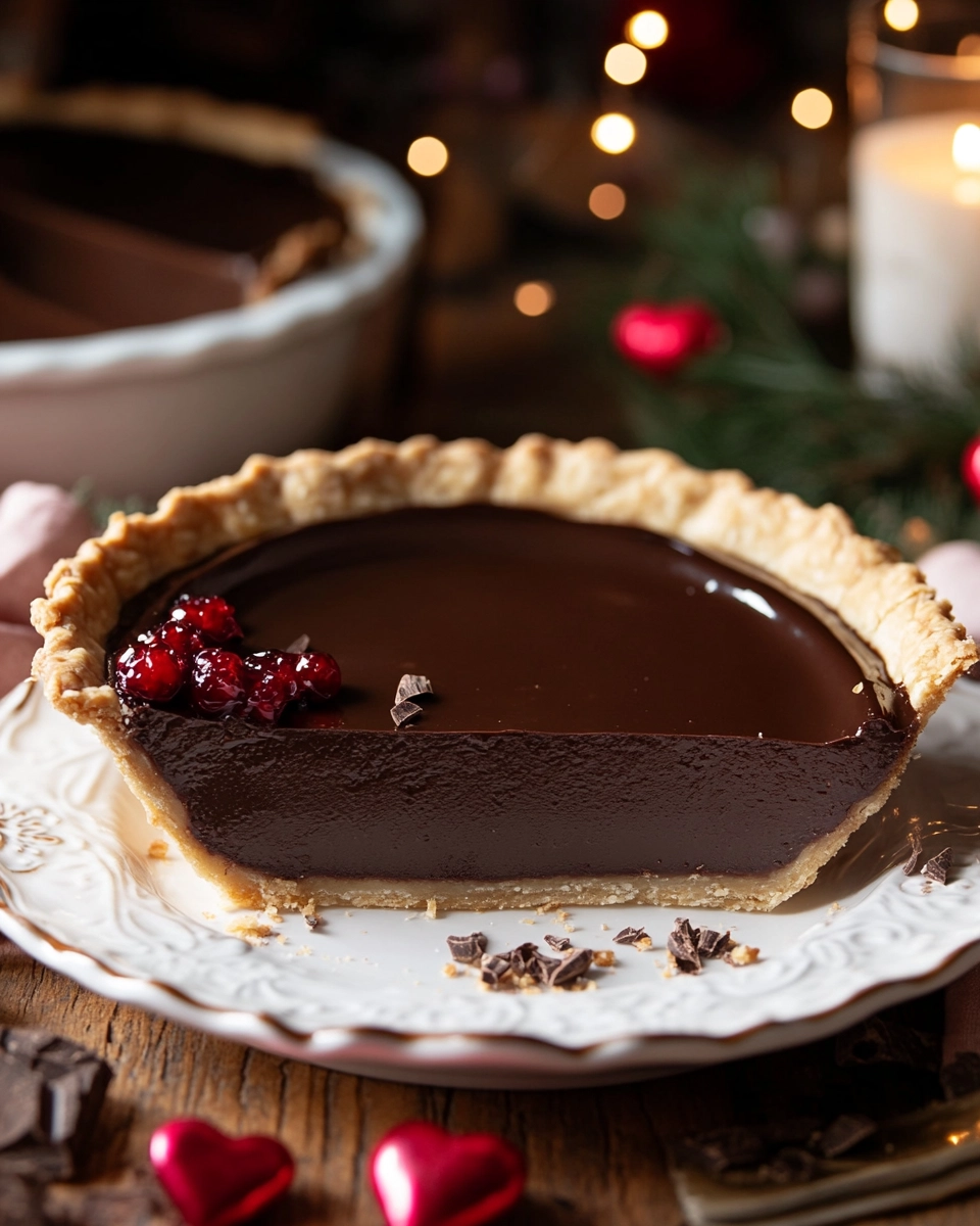Chocolate Truffle Pie