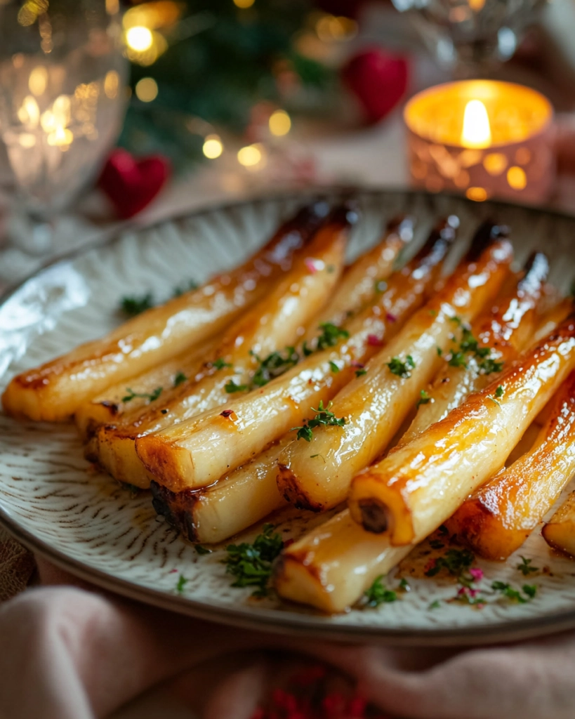 Honey Roasted Parsnips