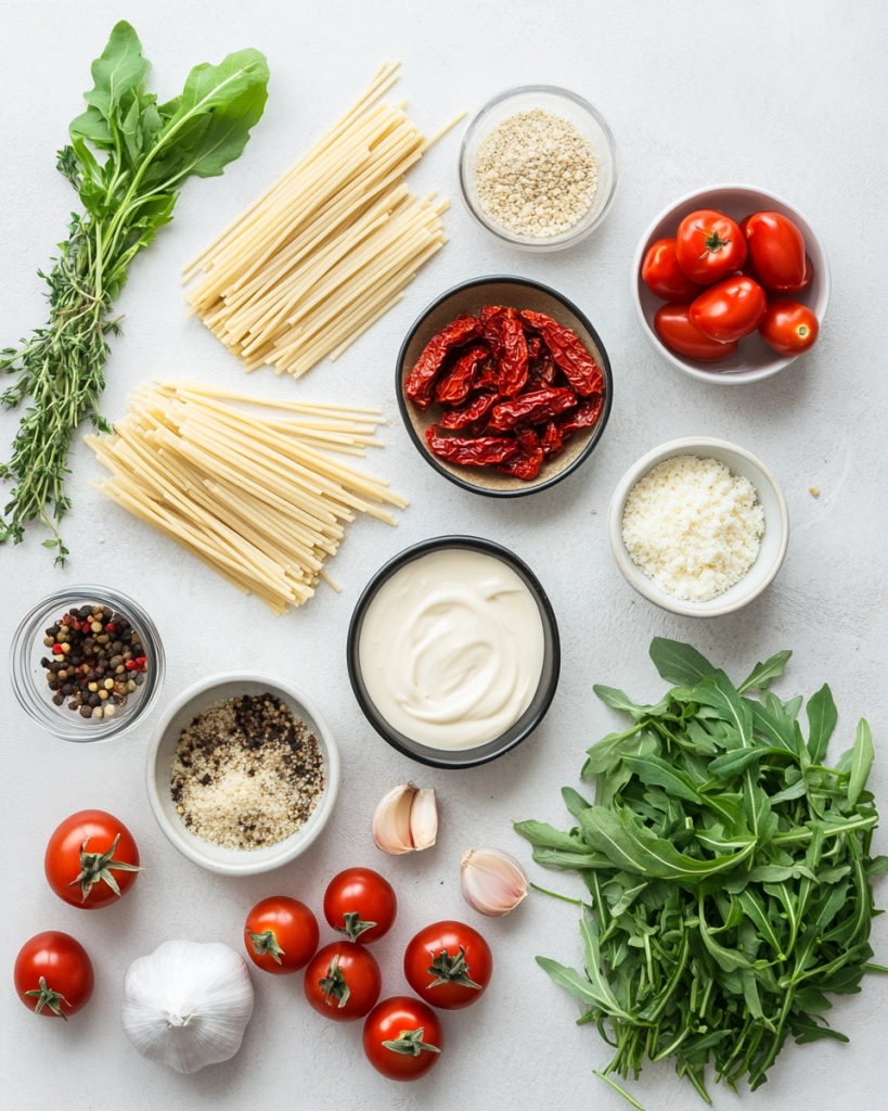 Ingredients That Make This Pasta Creamy