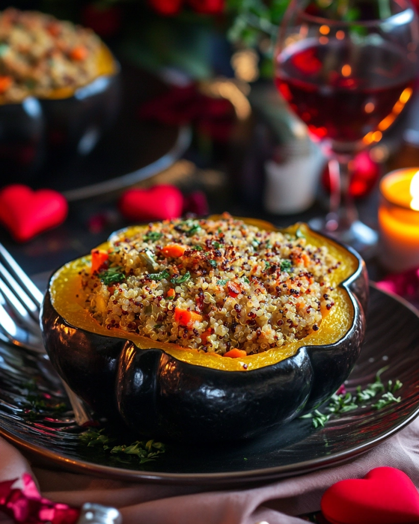 Stuffed Acorn Squash with Quinoa