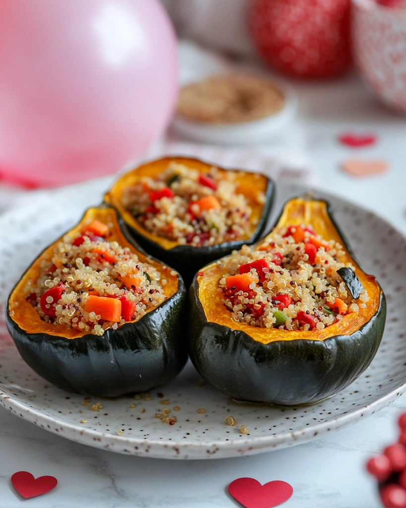 Stuffed Acorn Squash with Quinoa
