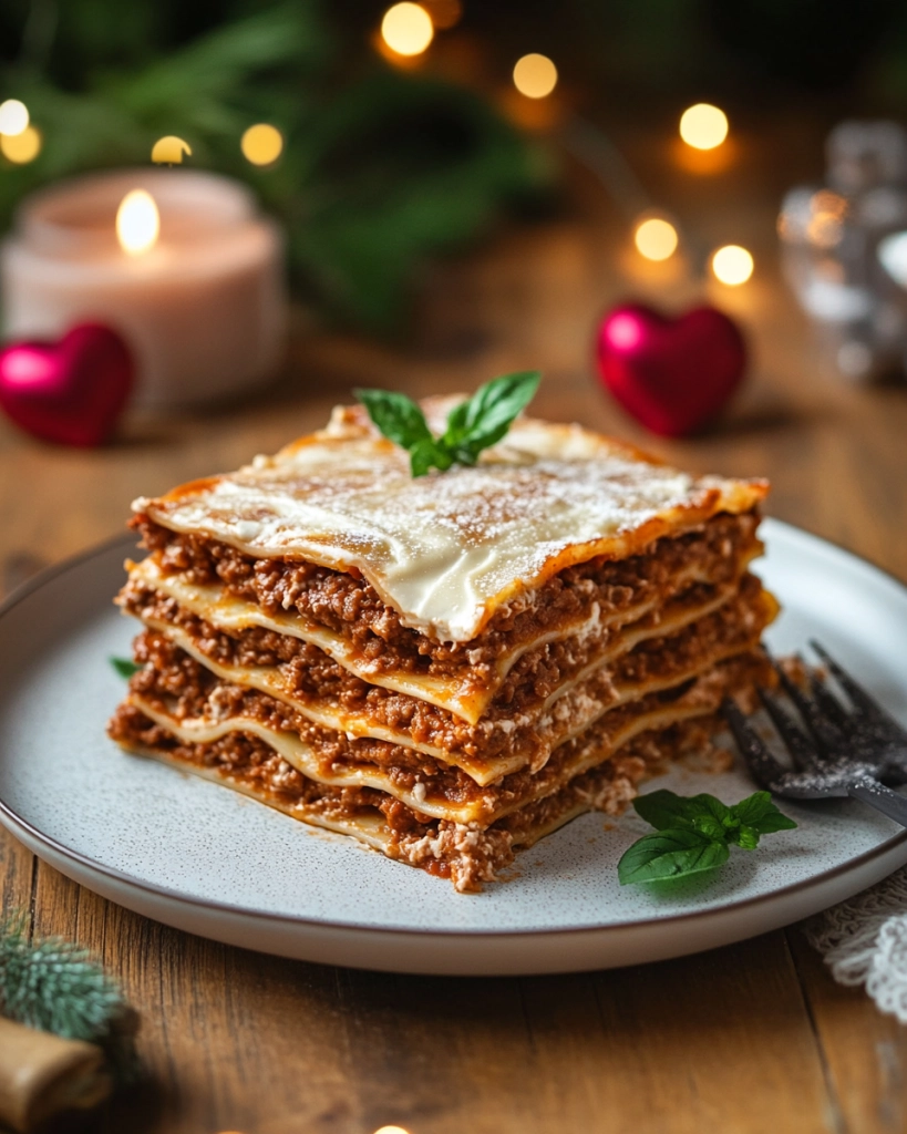 Vegan Lasagna Bolognese