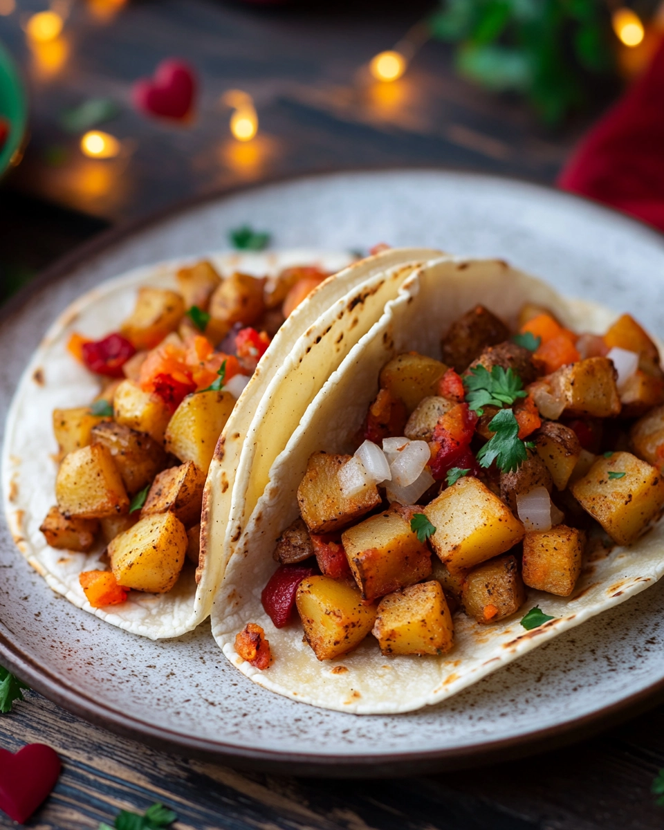 Vegan Potato Soft Tacos