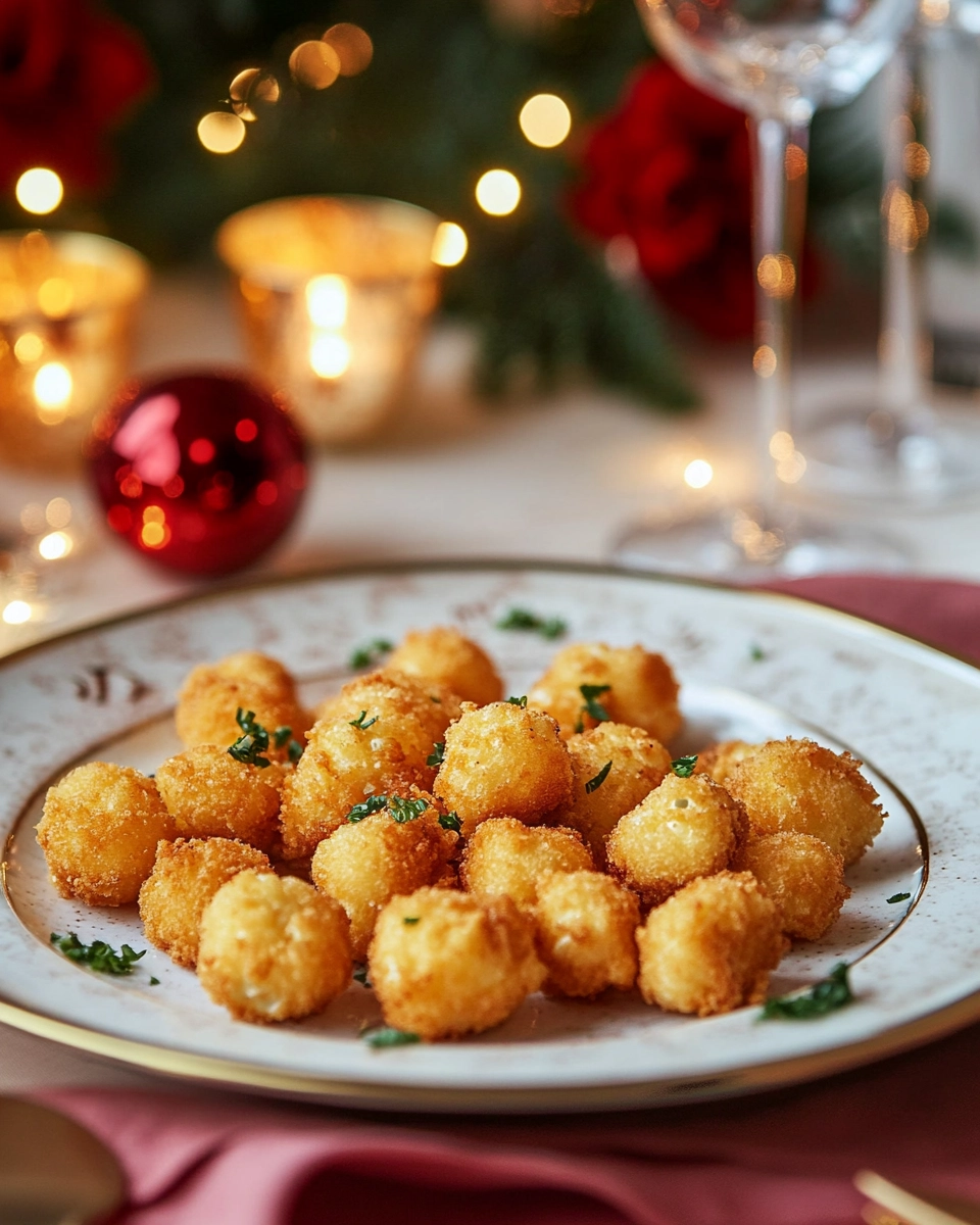 Vegan popcorn nuggets
